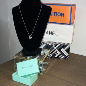 Tiffany & Co. Silver Heart Necklace